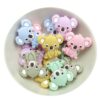 Perle koala en silicone