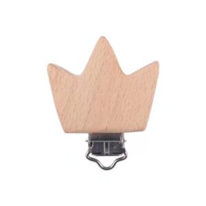 Clip en Bois Couronne