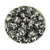 Perles silicone Dalmatien 12mm