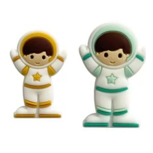 perles astronaute en silicone