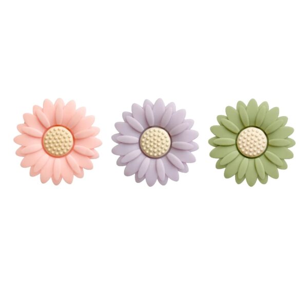 perles chrysanthème silicone