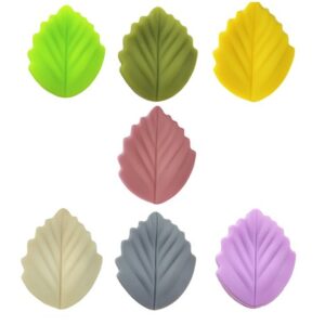 Perles feuilles de silicone