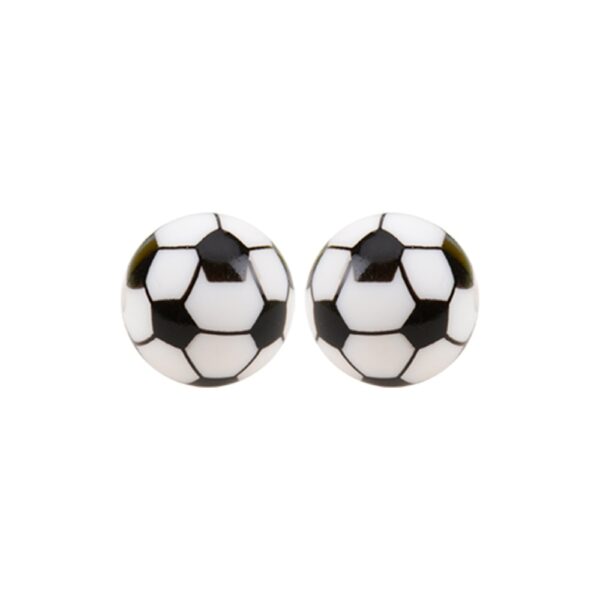 Perle de football en silicone Φ15mm