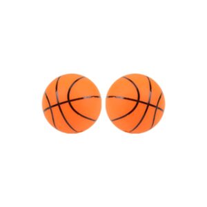 Perle de basket-ball en silicone Φ15mm