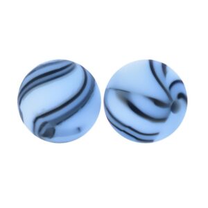 Perles rondes en silicone de 12 mm Jupiter