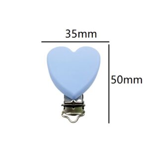 Silicone Clip Pince Attache Tetine Papillon 45mm x 50mm - Rue de