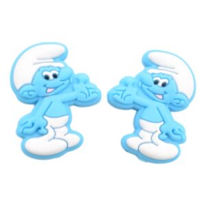 Perle Schtroumpfs en silicone